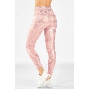 Fabletics Pink Floral Leggings